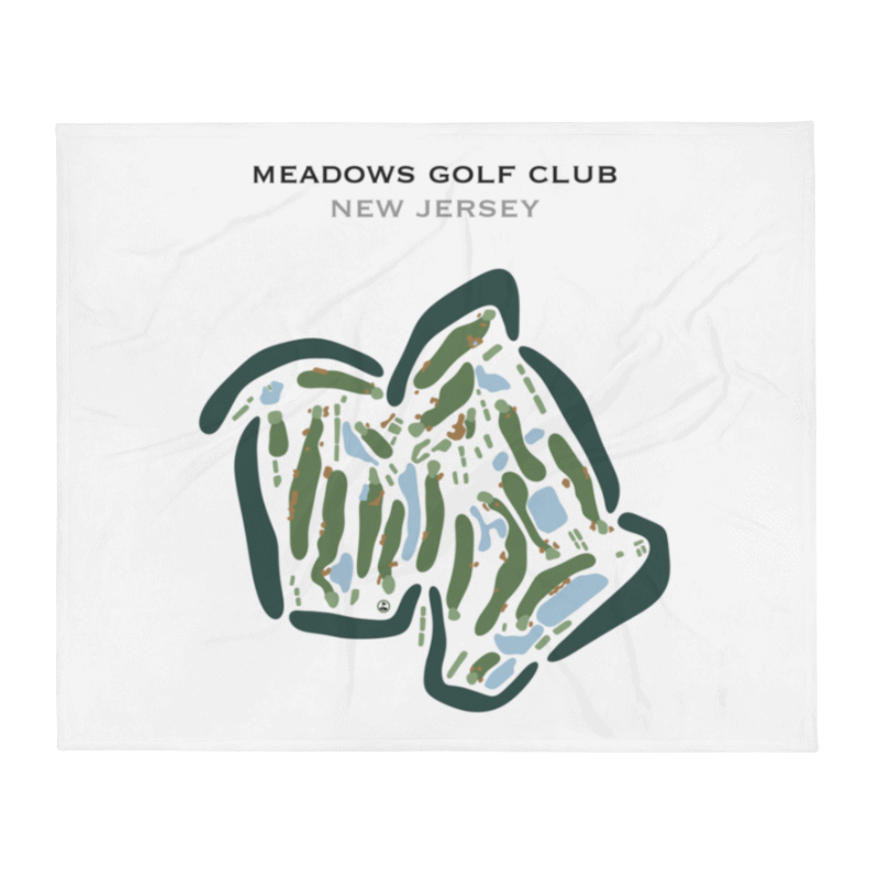 Meadows Golf Club, New Jersey - Printed Golf Courses