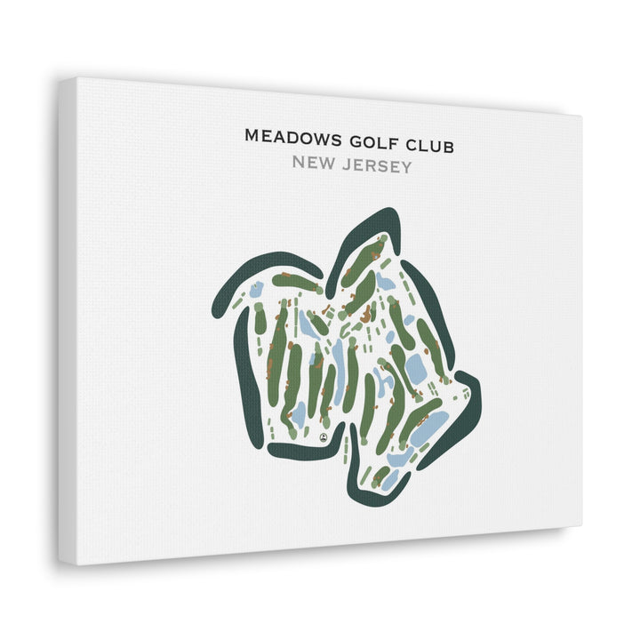 Meadows Golf Club, New Jersey - Printed Golf Courses