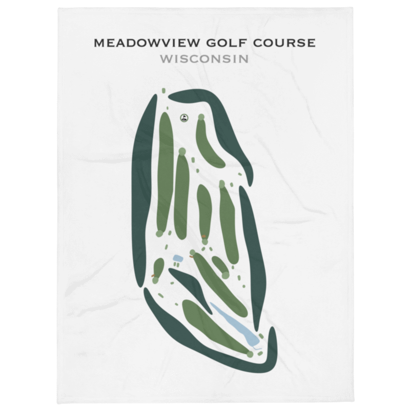 Meadowview Golf Course, Wisconsin - Printed Golf Courses