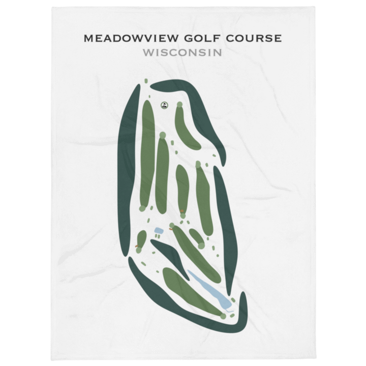 Meadowview Golf Course, Wisconsin - Printed Golf Courses