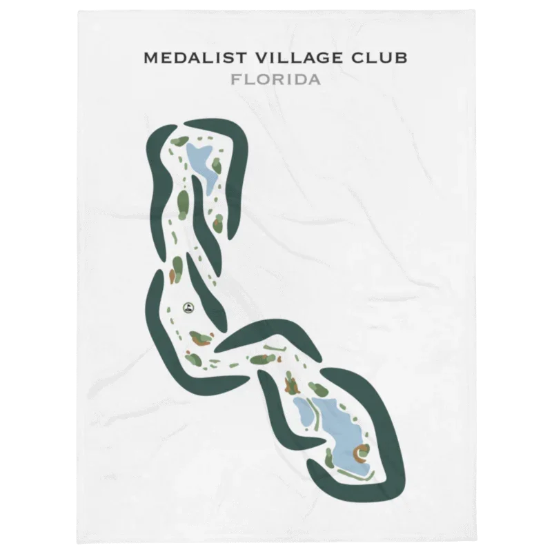 Medalist Village Club, Florida - Printed Golf Courses