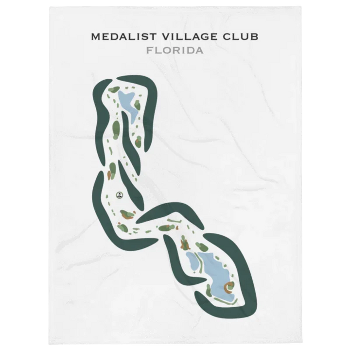 Medalist Village Club, Florida - Printed Golf Courses