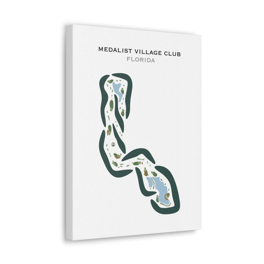 Medalist Village Club, Florida - Printed Golf Courses