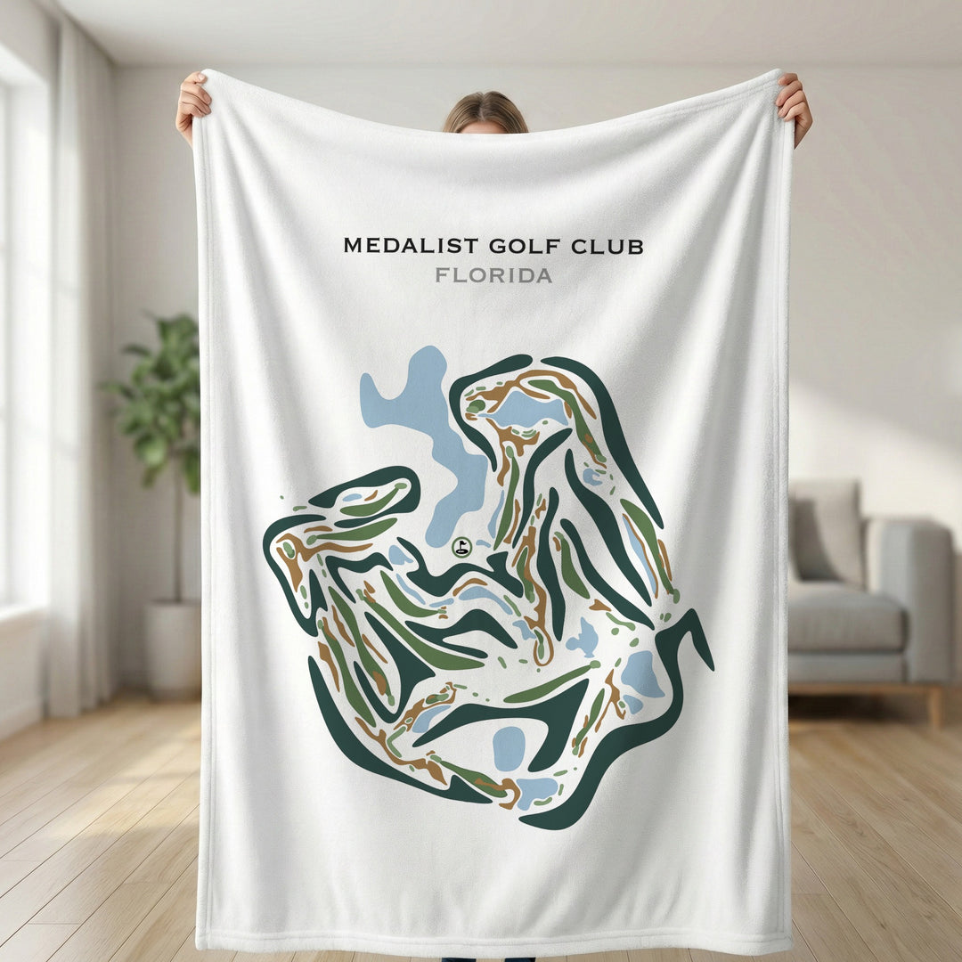 Medalist Golf Club, Florida - Printed Golf Courses