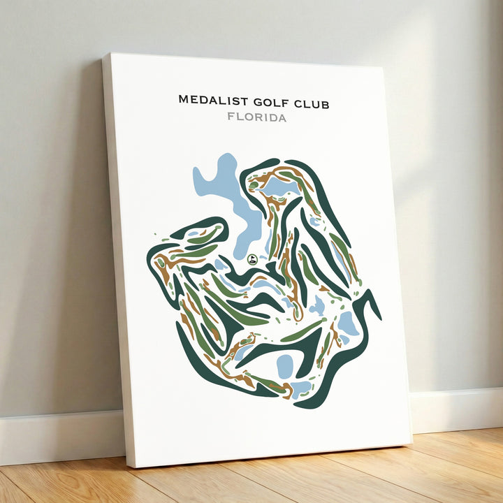 Medalist Golf Club, Florida - Printed Golf Courses