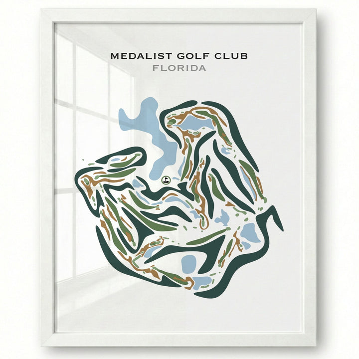 Medalist Golf Club, Florida - Printed Golf Courses