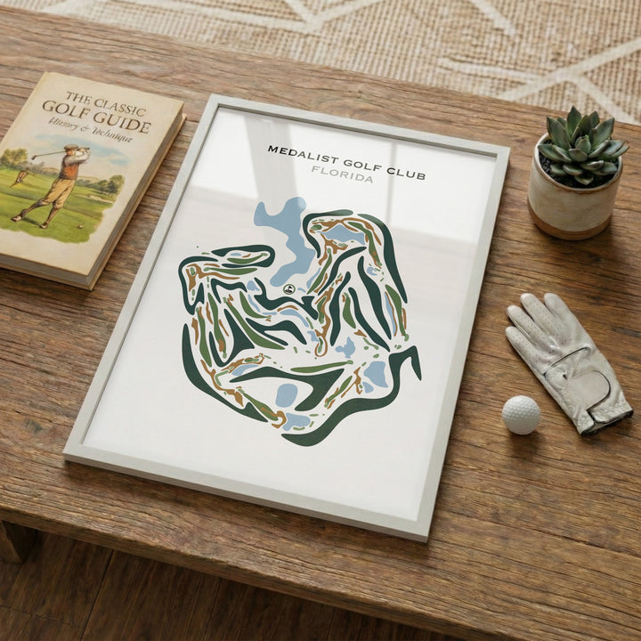Medalist Golf Club, Florida - Printed Golf Courses