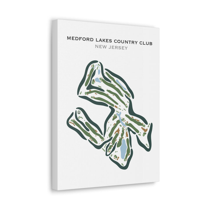 Medford Lakes Country Club, New Jersey - Printed Golf Courses