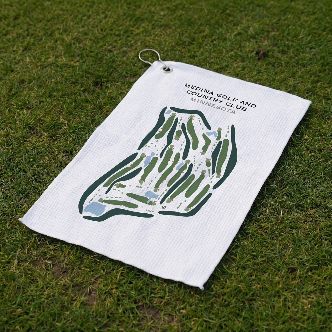 Medina Golf & Country Club, Minnesota - Printed Golf Courses
