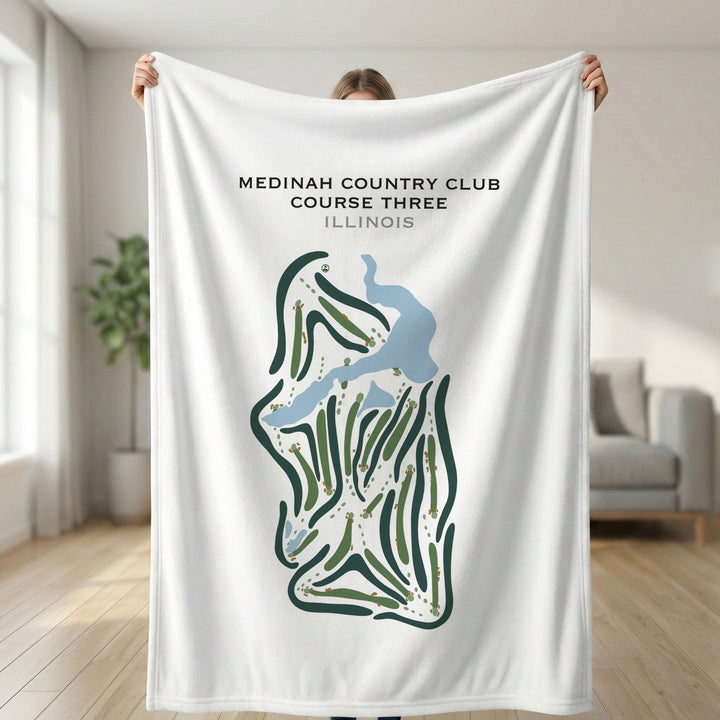 Medinah Country Club Course Three, Illinois - Printed Golf Courses