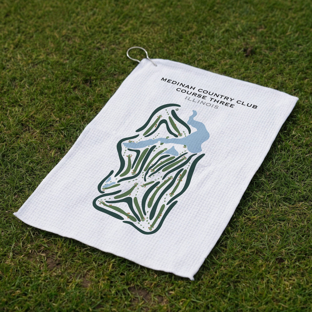 Medinah Country Club Course Three, Illinois - Printed Golf Courses