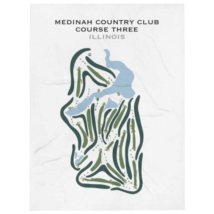 Medinah Country Club Course Three, Illinois - Printed Golf Courses