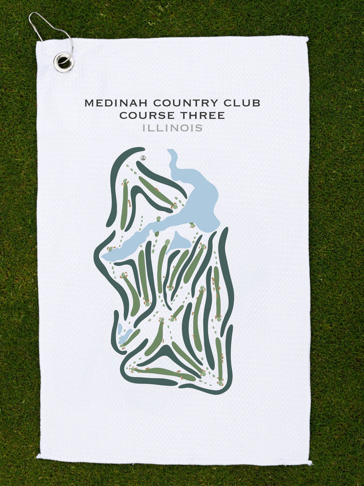 Medinah Country Club Course Three, Illinois - Printed Golf Courses