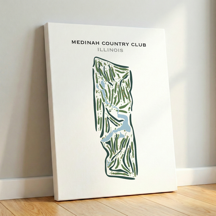 Medinah Country Club, Illinois - Printed Golf Courses