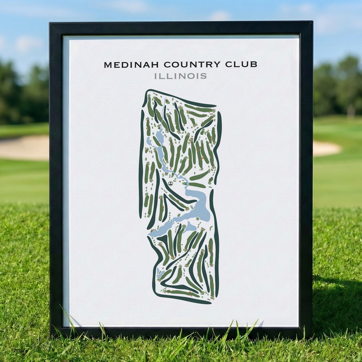 Medinah Country Club, Illinois - Printed Golf Courses