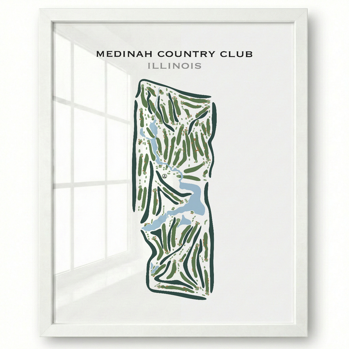 Medinah Country Club, Illinois - Printed Golf Courses