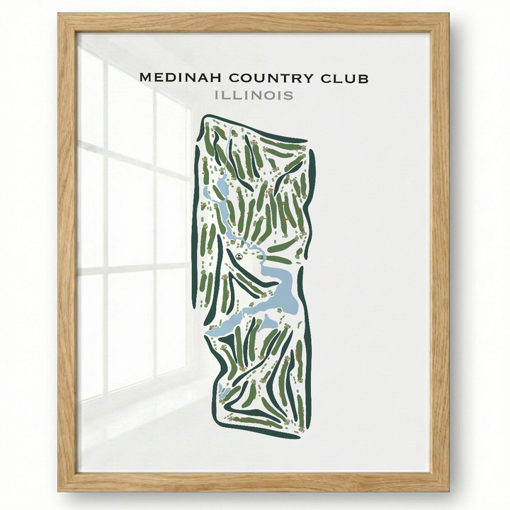 Medinah Country Club, Illinois - Printed Golf Courses