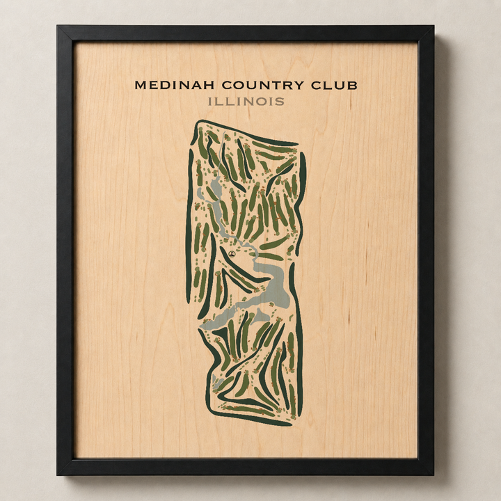 Medinah Country Club, Illinois - Printed Golf Courses