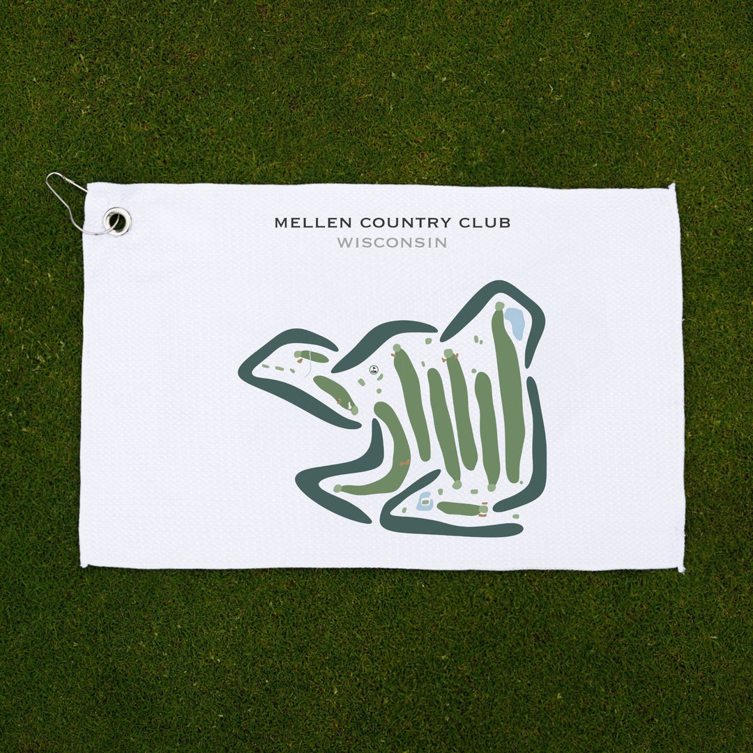 Mellen Country Club, Wisconsin - Printed Golf Courses