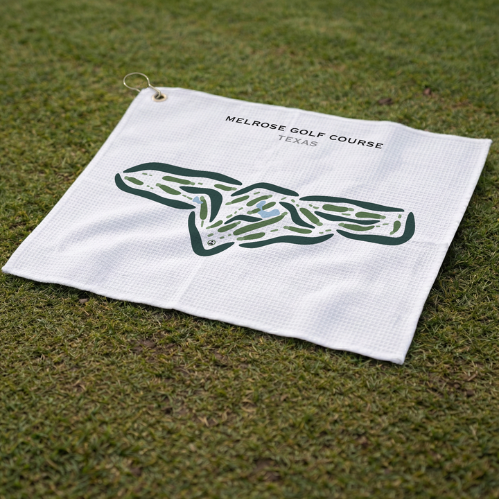 Melrose Golf Course, Texas - Printed Golf Courses