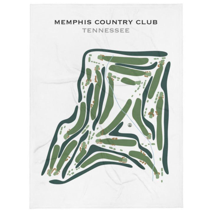 Memphis Country Club, Tennessee - Golf Course Prints