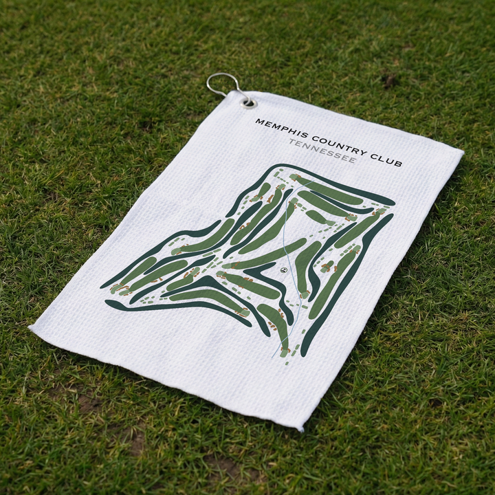 Memphis Country Club, Tennessee - Printed Golf Course