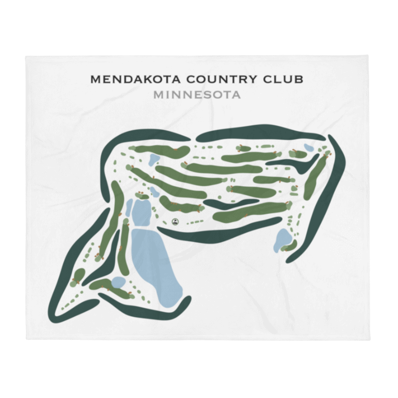 Mendakota Country Club, Minnesota - Printed Golf Courses