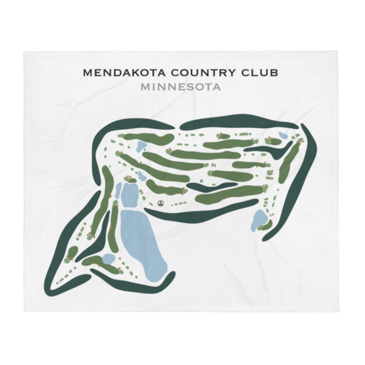 Mendakota Country Club, Minnesota - Printed Golf Courses