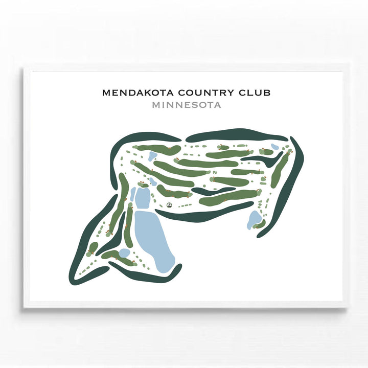 Mendakota Country Club, Minnesota - Printed Golf Courses