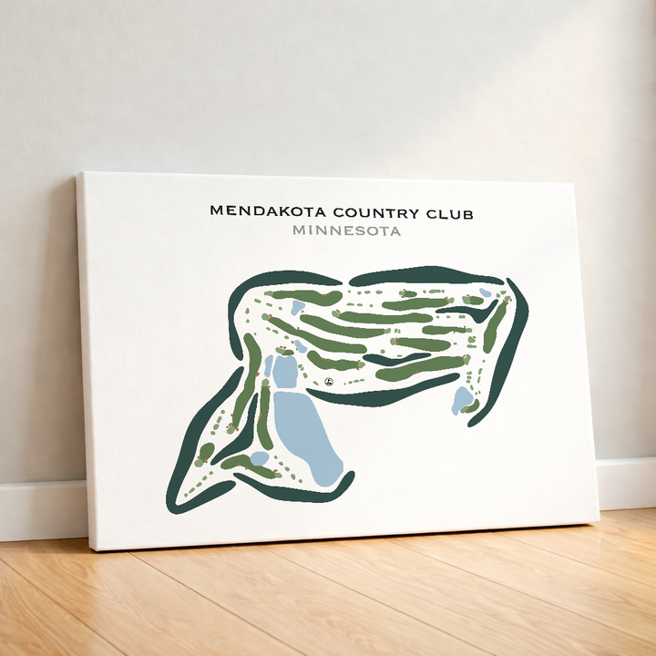 Mendakota Country Club, Minnesota - Printed Golf Courses