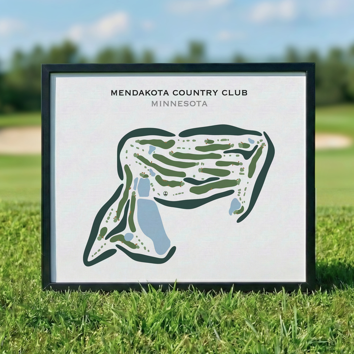 Mendakota Country Club, Minnesota - Printed Golf Courses