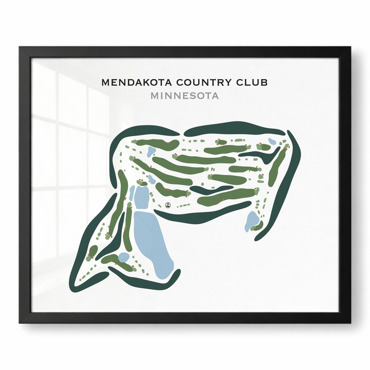 Mendakota Country Club, Minnesota - Printed Golf Courses