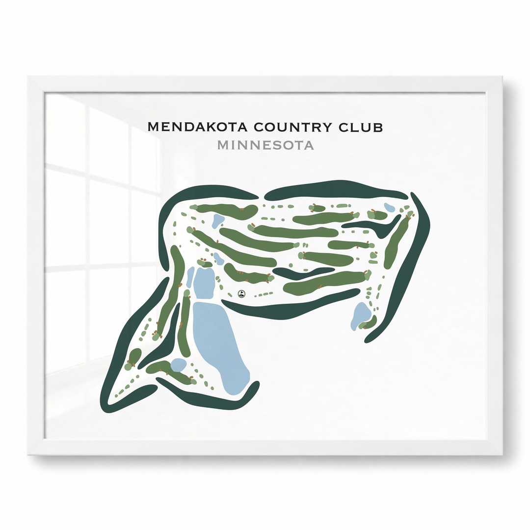 Mendakota Country Club, Minnesota - Printed Golf Courses