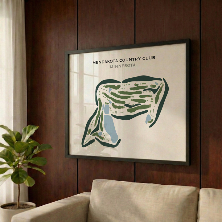 Mendakota Country Club, Minnesota - Printed Golf Courses