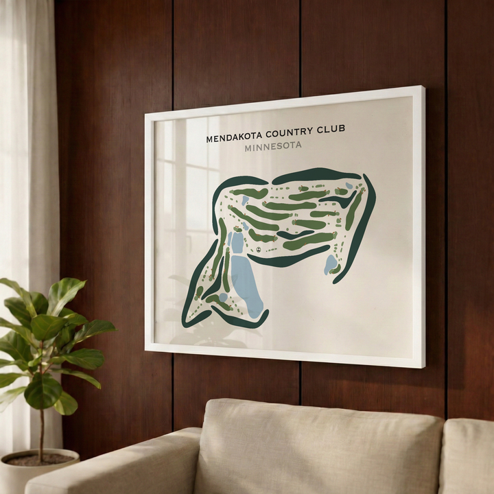Mendakota Country Club, Minnesota - Printed Golf Courses