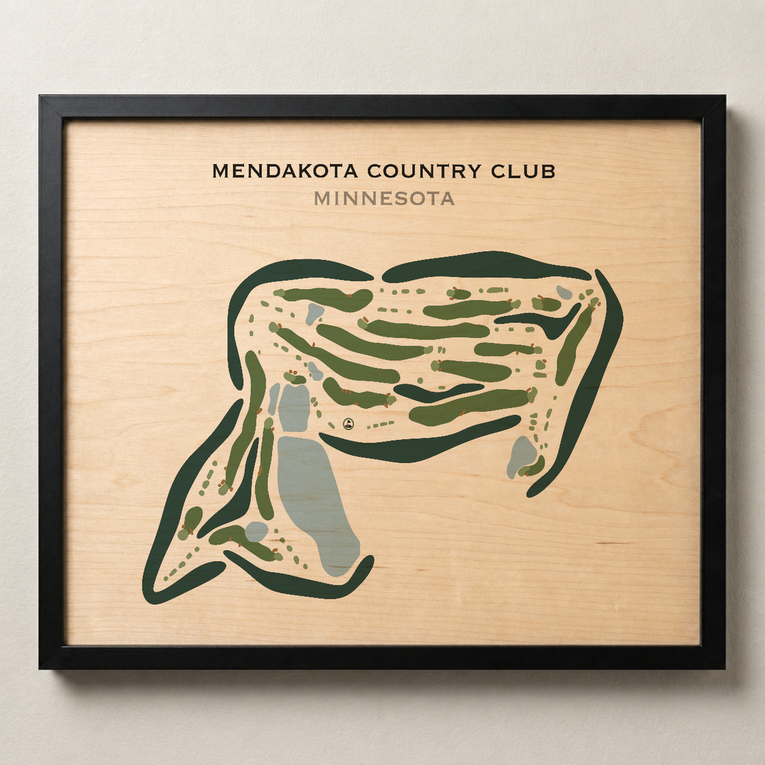 Mendakota Country Club, Minnesota - Printed Golf Courses