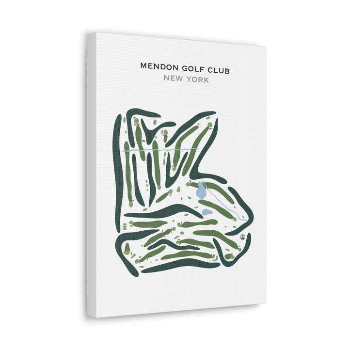 Mendon Golf Club, New York - Printed Golf Courses