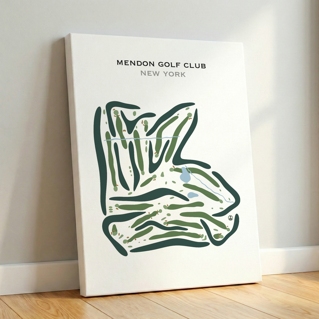 Mendon Golf Club, New York - Printed Golf Courses