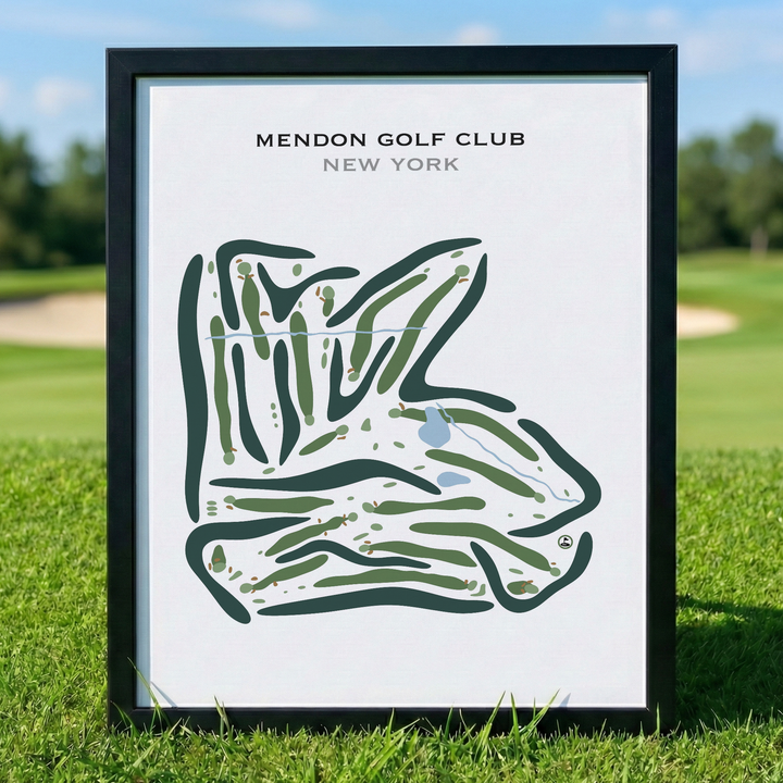 Mendon Golf Club, New York - Printed Golf Courses