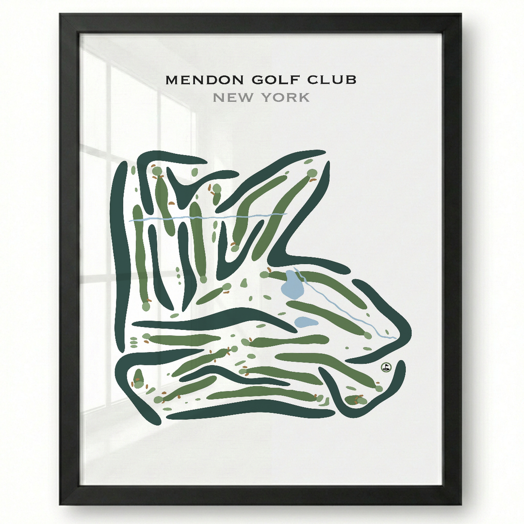 Mendon Golf Club, New York - Printed Golf Courses
