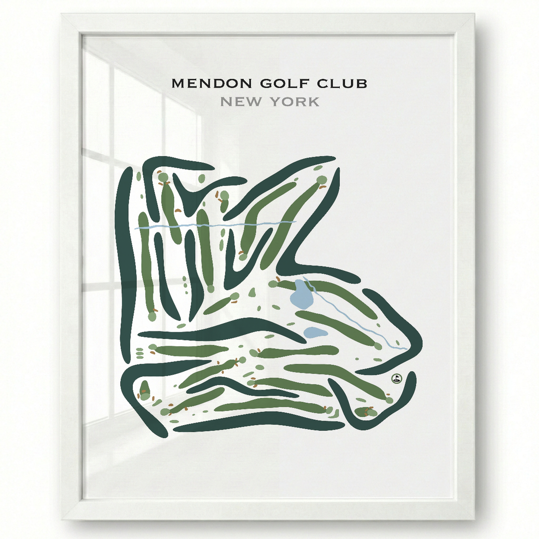 Mendon Golf Club, New York - Printed Golf Courses