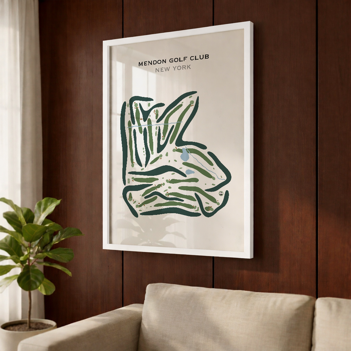 Mendon Golf Club, New York - Printed Golf Courses