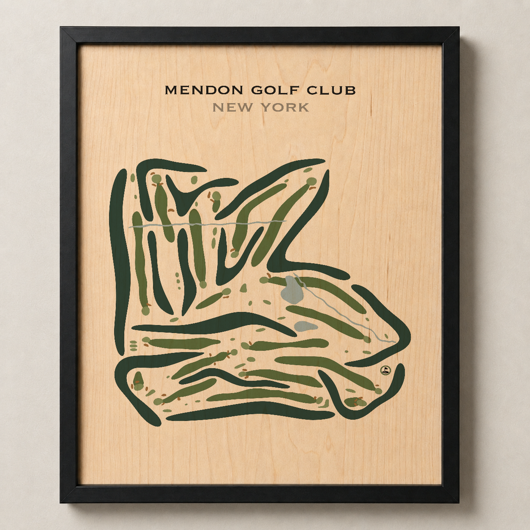 Mendon Golf Club, New York - Printed Golf Courses