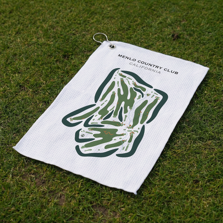 Menlo Country Club, California - Printed Golf Courses