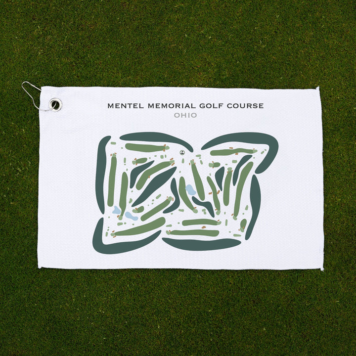 Mentel Memorial Golf Course, Ohio - Printed Golf Courses