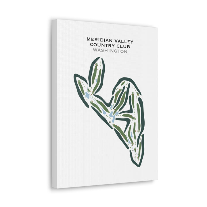 Meridian Valley Country Club, Washington - Printed Golf Courses