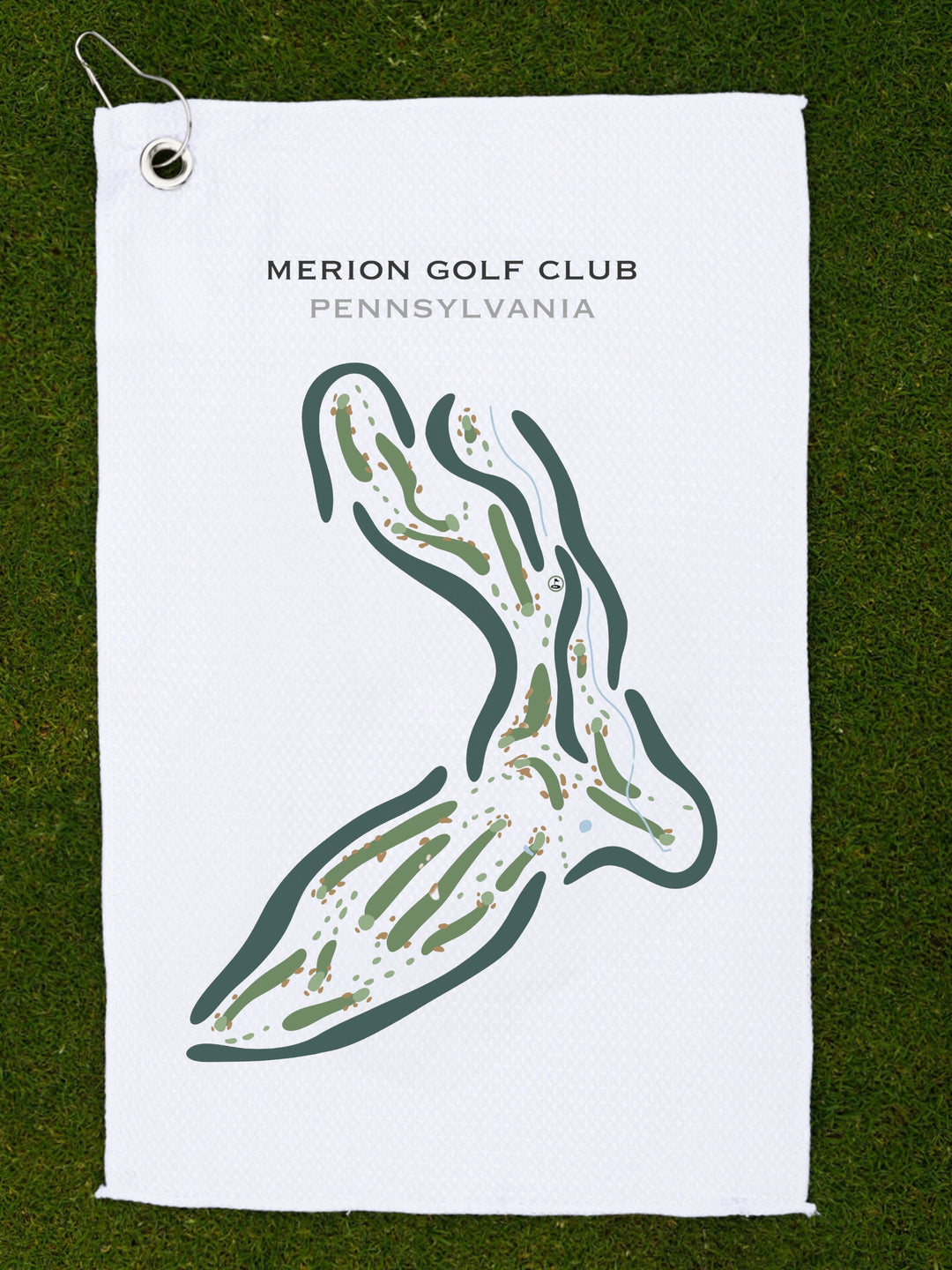 Merion Golf Club, Pennsylvania - Printed Golf Courses