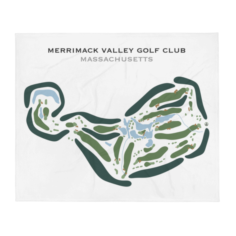 Merrimack Valley Golf Club, Massachusetts - Printed Golf Courses