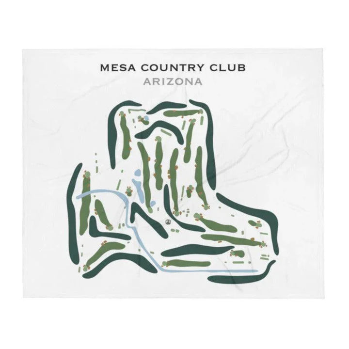 Buy the best printed golf course Mesa Country Club, Arizona Golf