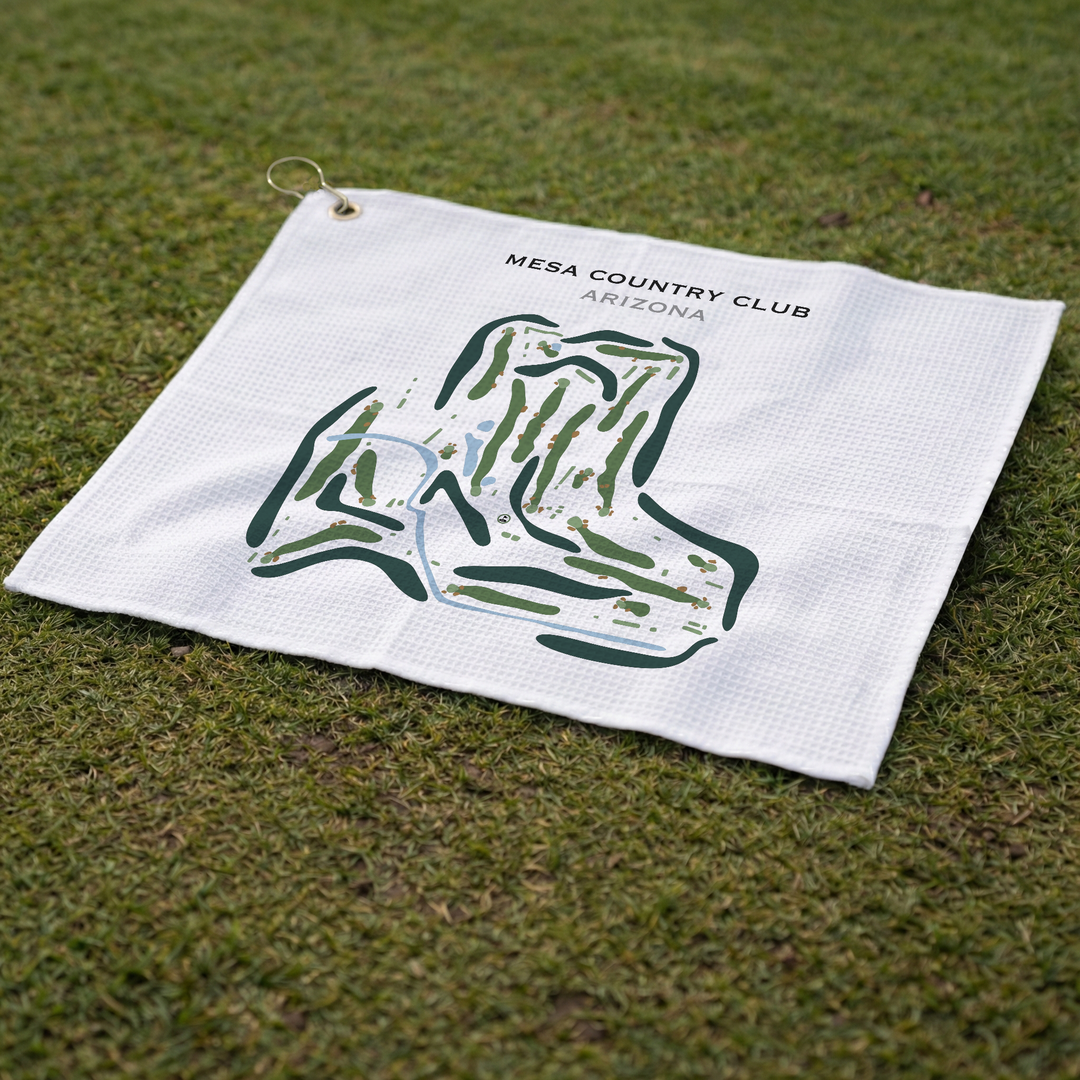 Mesa Country Club, Arizona - Printed Golf Course